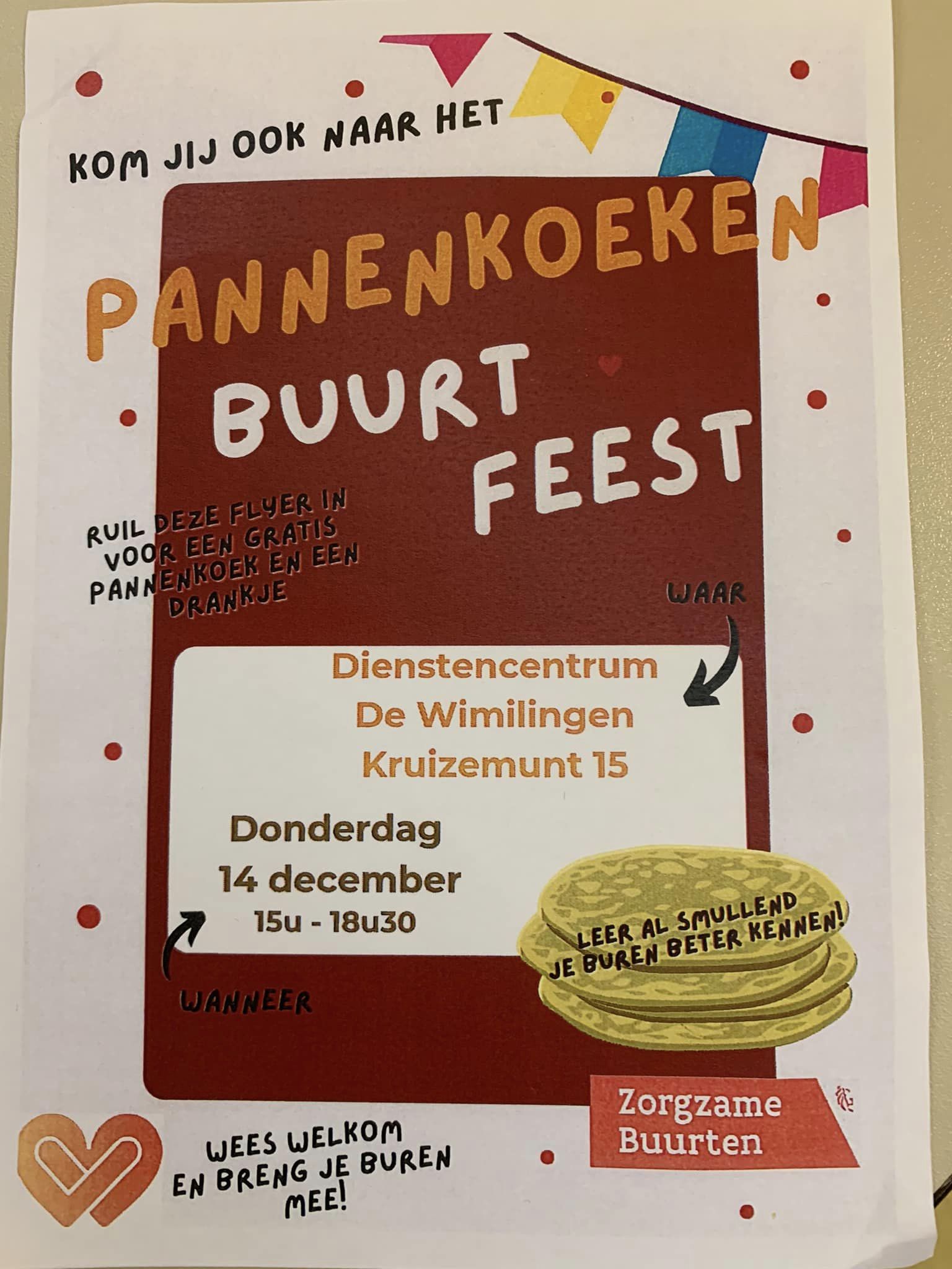Pannenkoeken buurtfeest LDC