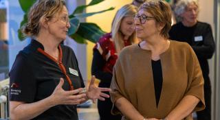 Caroline en Ruth